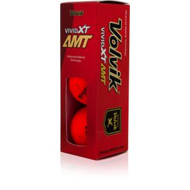 Vivid XT AMT Logo Matte Red Golf Balls