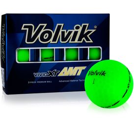 Vivid XT AMT Matte Green Golf Balls