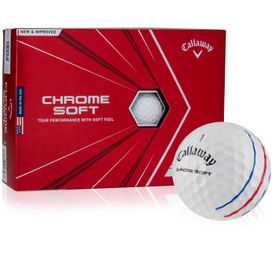 2020 Chrome Soft Triple Track Photo Golf Balls