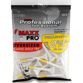 MaxxPro PTS Plastic 2-3/4 Inch Golf Tees - White