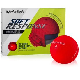 Soft Response Red Golf Ball