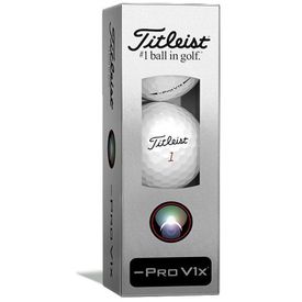 White Pro V1x Left Dash Personalized Golf Balls