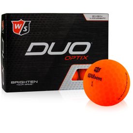 Duo Soft Optix Neon Orange Golf Balls