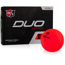 Duo Soft Optix Red Golf Balls
