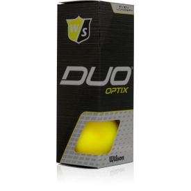 Duo Soft Optix Yellow Golf Balls