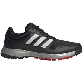 Tech Response Core Black-Silver Metallic-Scarlet Spikeless Golf Shoes