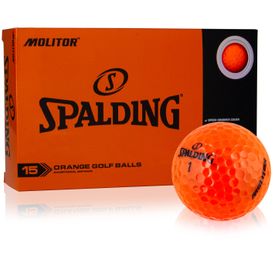 Molitor Neon Orange Golf Balls - 15 Pack