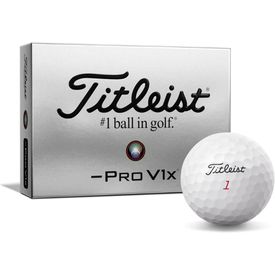 White 2021 Pro V1x Left Dash Personalized Golf Balls