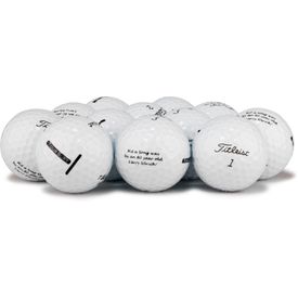 White Prior Model Tour Soft Overrun Golf Balls