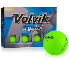 Crystal Green Golf Balls