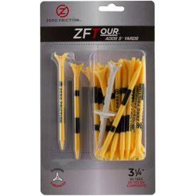 ZF Tour 3-Prong 3 1/4 Inch Tees - 30 Pack