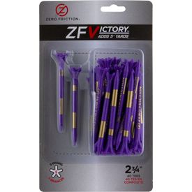 ZF Victory 5-Prong 2 3/4 Inch Tees - 40 Pack
