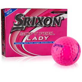 Soft Feel Lady Pink 7 Play Yellow Golf Balls