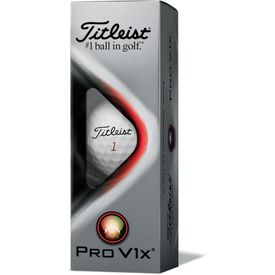 White Pro V1x Play Yellow Golf Balls