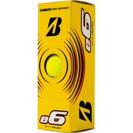 e6 Yellow Golf Balls