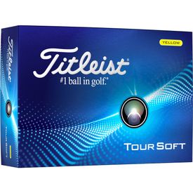 Tour Soft Yellow Golf Balls - 2024 Model