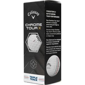 Chrome Tour X Triple Track Golf Balls - 2024 Model