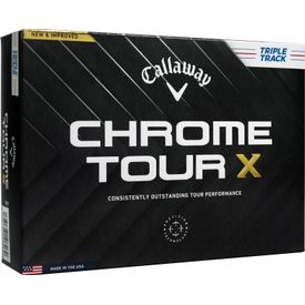 Chrome Tour X Triple Track Golf Balls - 2024 Model