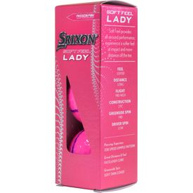 Soft Feel Lady 8 Pink Golf Balls