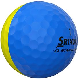 Q-Star Tour Divide 2 Yellow/Blue Golf Balls - 2024 Model