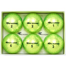 Metallic M5 Golf Balls - 6-Pack