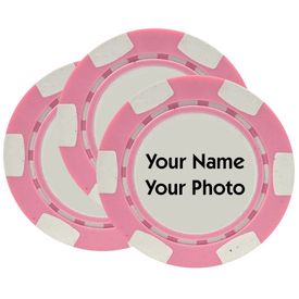 Personalized Poker Chips - 3 Pack