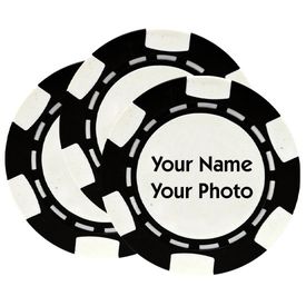 Personalized Poker Chips - 3 Pack