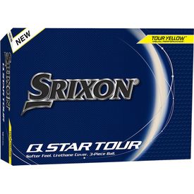 Q-Star Tour 5 Yellow Golf Balls - Buy 3 DZ Get 1 DZ Free