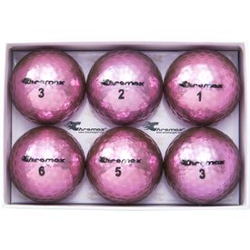 Metallic Purple M5 Golf Balls - 6-Pack