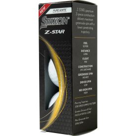 Z-Star 8 Golf Balls - Buy 2 DZ Get 1 DZ Free