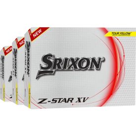 Z-Star XV 8 Yellow Golf Balls - Buy 2 DZ Get 1 DZ Free