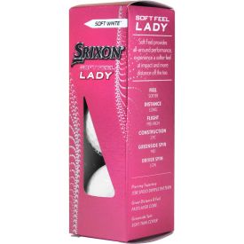 Soft Feel Lady 8 Golf Balls - Buy 2 DZ Get 1 DZ Free