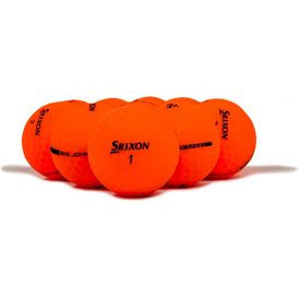 Soft Feel 13 Brite Orange Logo Overrun Golf Balls