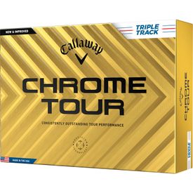 Chrome Tour Triple Track Holiday Double Dozen Golf Balls