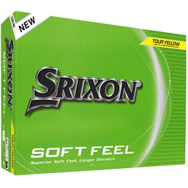 Soft Feel 14 Yellow Golf Balls - 2025 Model