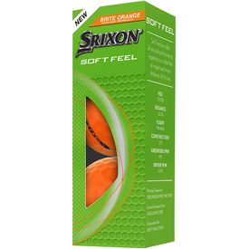 Soft Feel 14 Brite Orange Golf Balls - 2025 Model