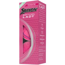 Soft Feel Lady 9 Pink Golf Balls - 2025 Model