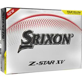 Z-Star XV 9 Yellow Golf Balls - 2025 Model