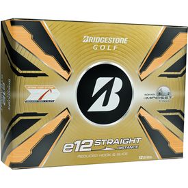 e12 Straight Golf Balls - 2025 Model