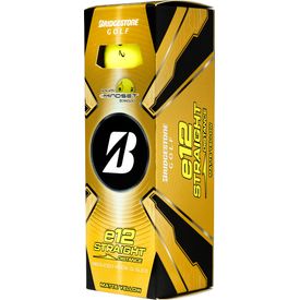 e12 Straight Matte Yellow Golf Balls - 2025 Model