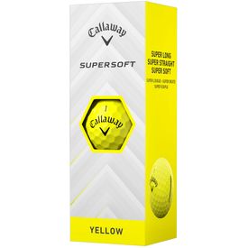 Supersoft Yellow Golf Balls - 2025 Model