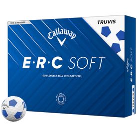 ERC Soft TruVis Blue Golf Balls - 2025 Model