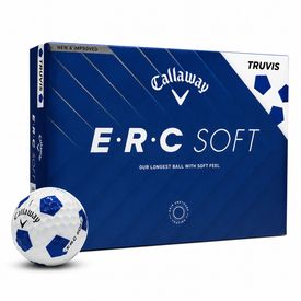 ERC Soft TruVis Blue Golf Balls