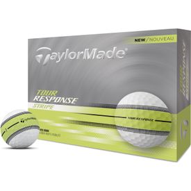 Tour Response Stripe Neon Yellow Golf Balls - 2025 Model