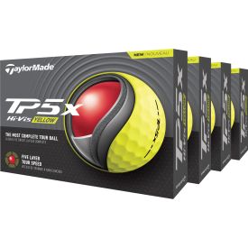 TP5x Yellow Golf Balls - Buy 3 DZ Get 1 DZ Free