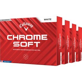 Chrome Soft Golf Balls - Buy 3 DZ Get 1 DZ Free