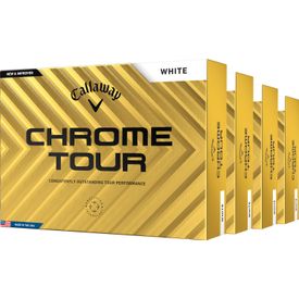 Chrome Tour Golf Balls - Buy 3 DZ Get 1 DZ Free