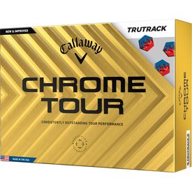 Chrome Tour TruTrack Golf Balls - Buy 3 DZ Get 1 DZ Free