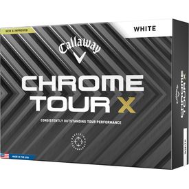 Chrome Tour X Golf Balls - Buy 3 DZ Get 1 DZ Free