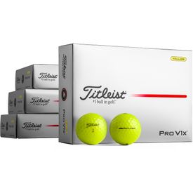 Pro V1x Yellow Golf Balls - Buy 3 DZ Get 1 DZ Free